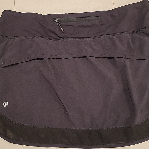 LULULEMON BLACK TENNIS SKIRT - Picture 3 of 6